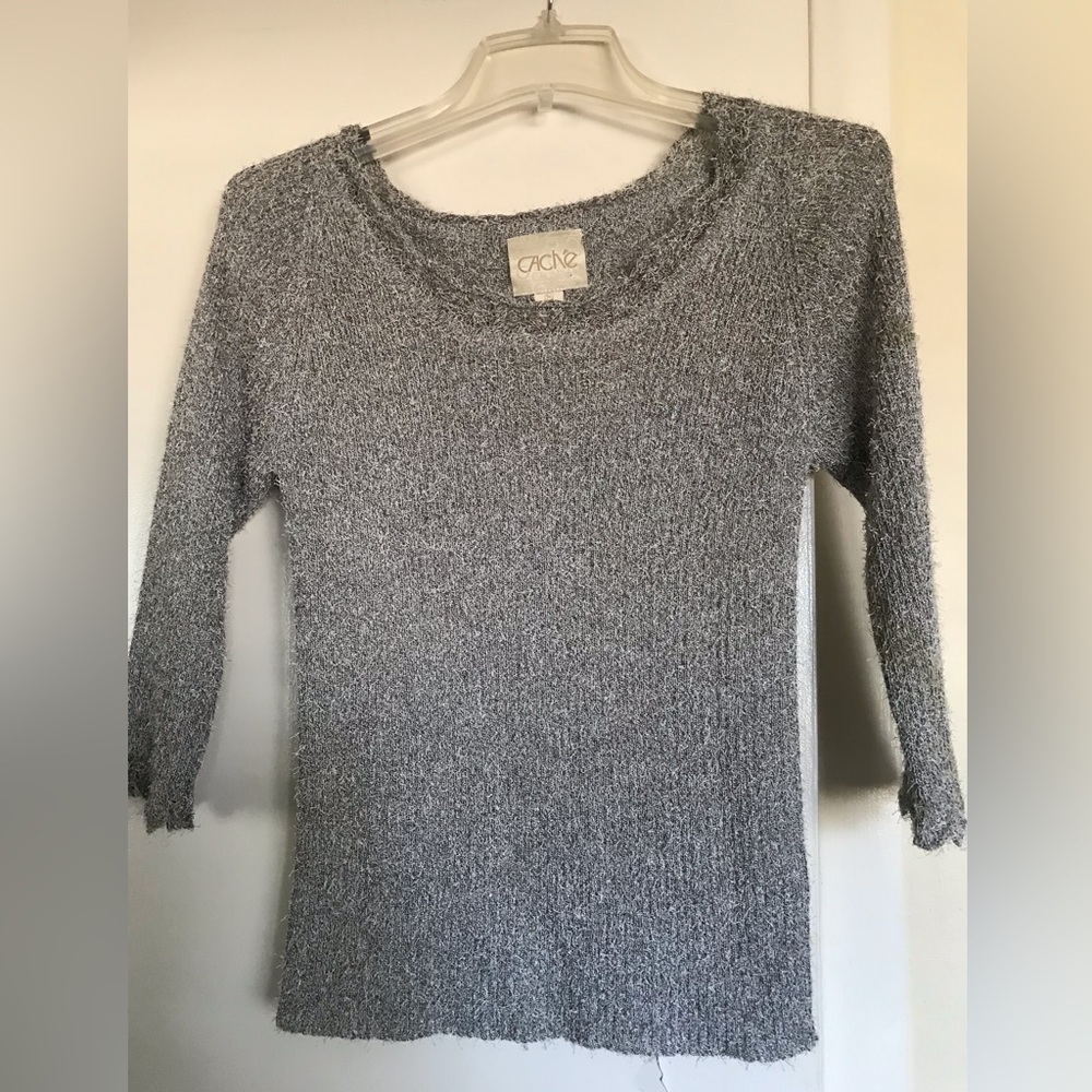 CACH’E Gray Women's Sweater , size M Like new !